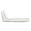 Chaise longue The Pool - blanc Rivie