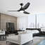 52 Inch Ceiling Fan with Light and 6-speed Remote Control 3 ABS Fan Blades for Bredoom Patio-1342717586-1348866272