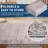 Washable Vintage Border Rug Non-Slip Low Pile Stain-Resistant Boho Throw Carpet for Kitchen Hallway Living Room Bedroom Taupe/Brown.-2060534909