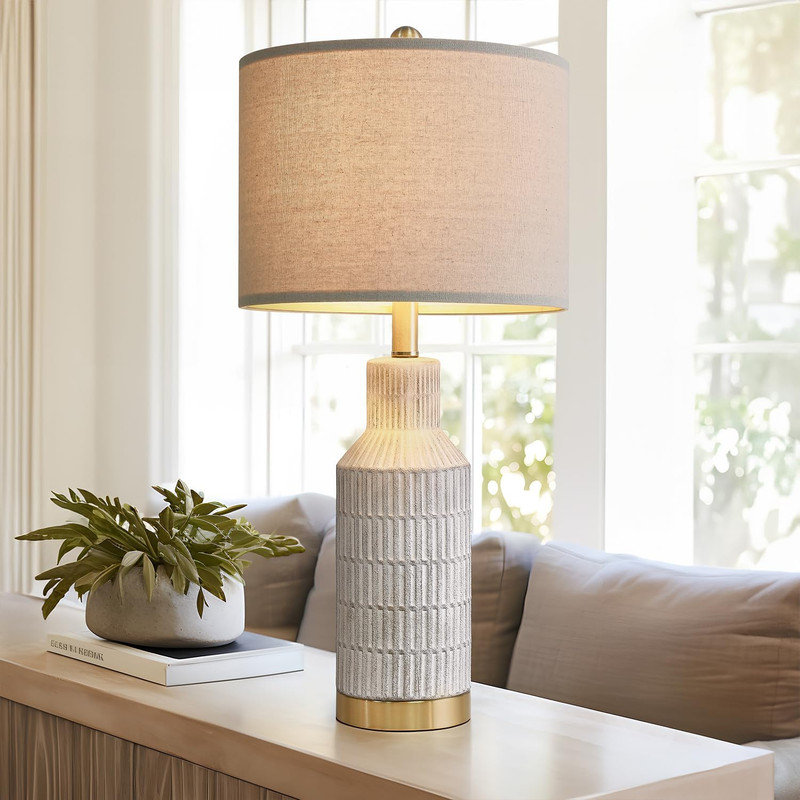 Everly Quinn Iretha Ceramic Desk Lamp | Wayfair