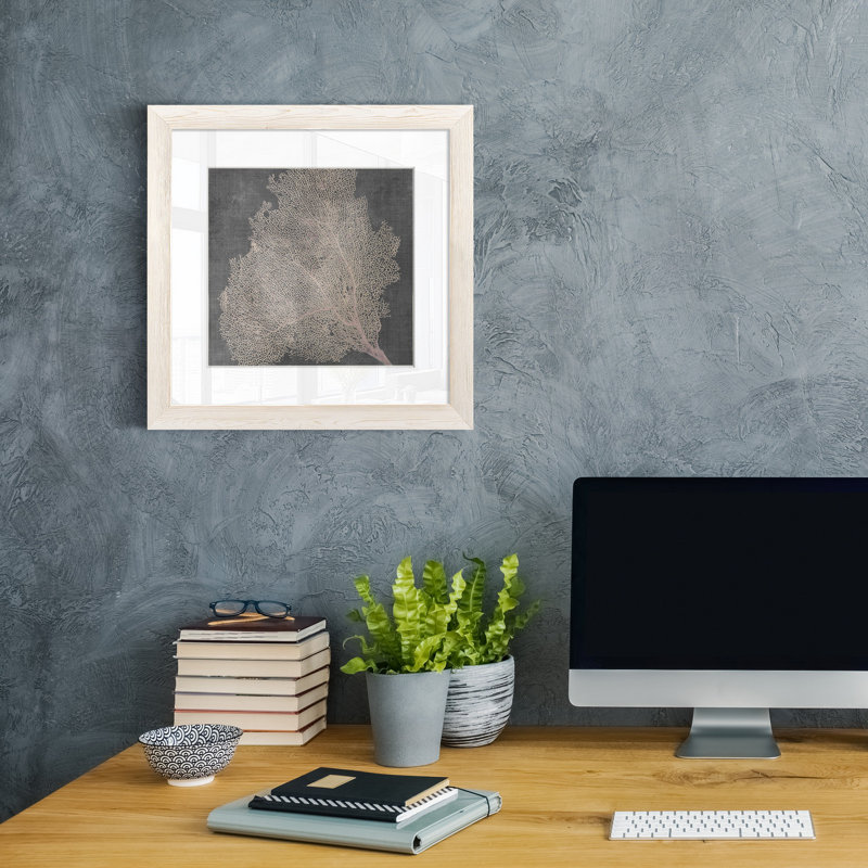 Nuit trouble, reproduction d’art encadrée, White Framed Paper, H 17 po x l 17 po x P 1,5 po, Blanc