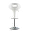 Tabouret de bar pivotant à hauteur réglable-18556227