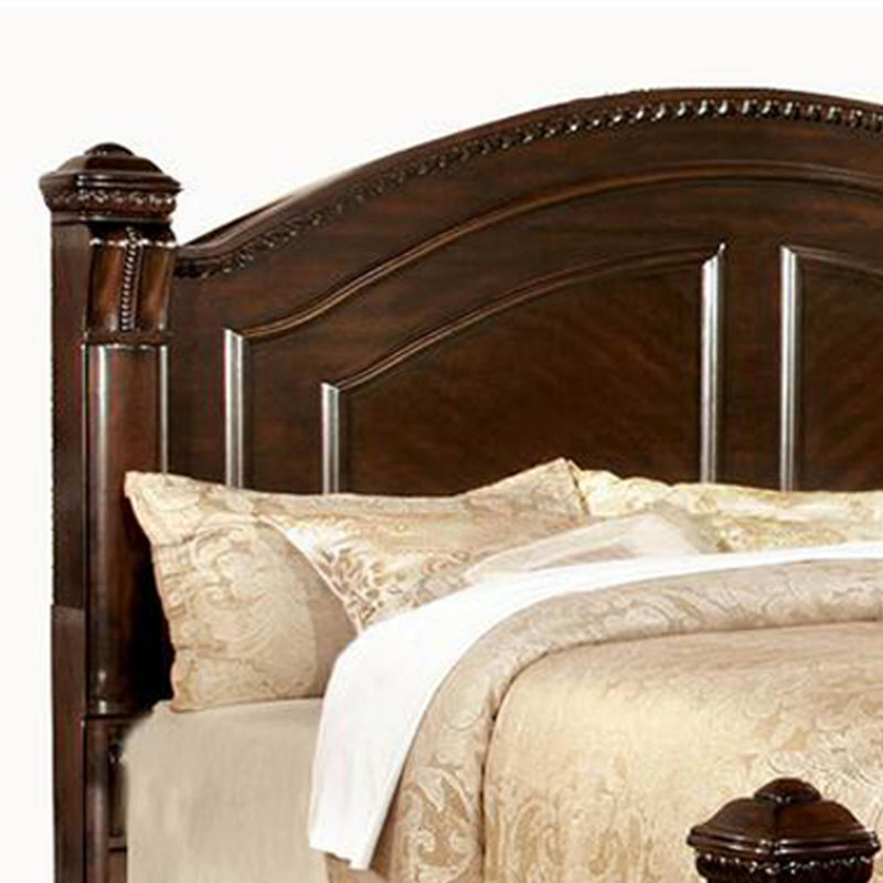 Itiel Solid Wood Platform Bed, California King
