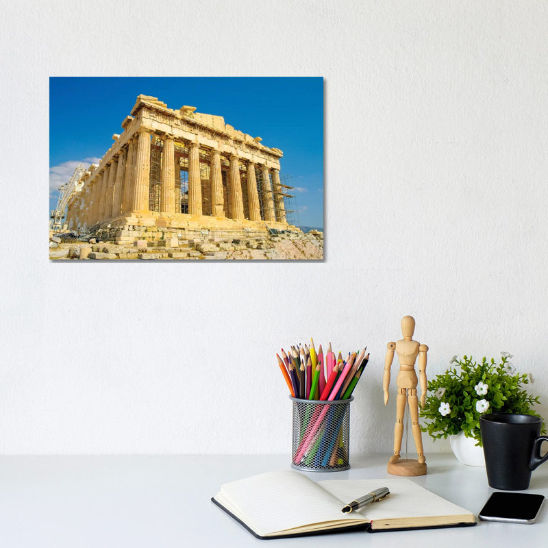 Athens by Ben Heine - Wrapped Canvas Print, 20.32 cm H x 30.48 cm W