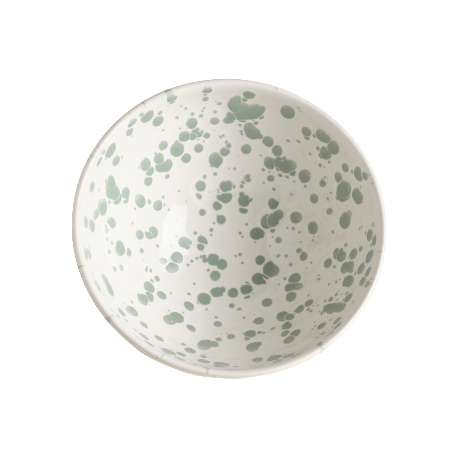 Year & Day Splatter Small Bowls, Green