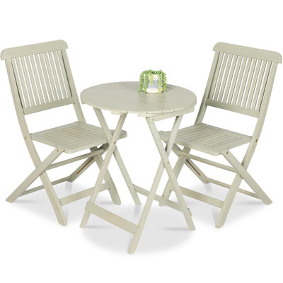 Wood Bistro Set