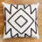 Geometric Outdoor Reversible Throw Pillow