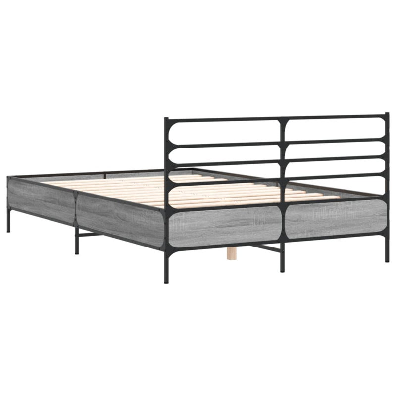 Achillefs Bed, Grey Sonoma, Small Double (4')
