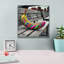  'Banana On Bench' by Rey Klimt Canvas Wall Art, 12" x 12"-1344148100