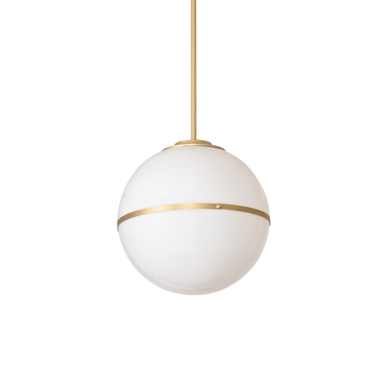 14" Wide Bola Pendant