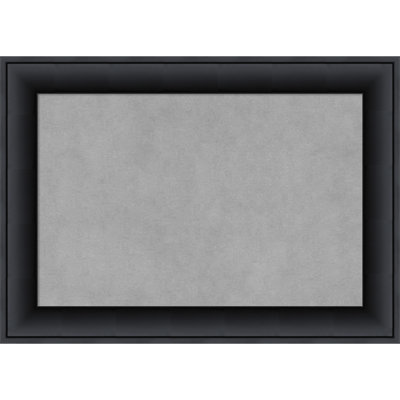 Nero Black Framed Magnetic Organization Board
