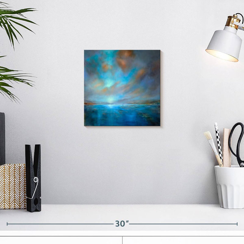 Blue Expanse, 10" H x 10" W