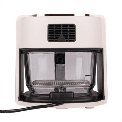Tayama 4.5L White Glass Air Fryer