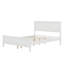 Grand lit plateforme en bois Mid-Century-105353252-105608621