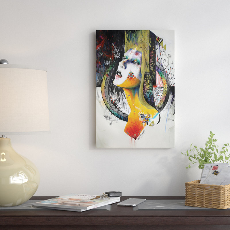 «Entre espoir et désir», impression sur toile tendue, H 12 po x l 8 po x P 0,75 po