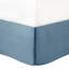 Édredon très grand en coton bleu - motif floral réversible, jupe de lit 8 pièces, imprimé botanique, taies décoratives européennes-118652093