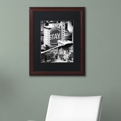 Staying in San Francisco' Framed Photographic Print on Canvas -  Trademark Fine Art, PH0133-W1114BMF