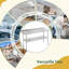 Table de travail en acier inoxydable avec table de préparation en métal-110983306