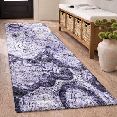 Tapis à poils longs lavable à la machine de qualité supérieure ADS579