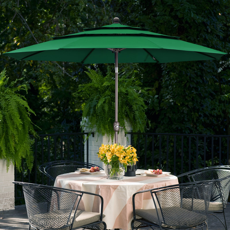305cm Tilt Parasol, Green