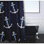 Rideau de douche simple à imprimé géométrique-639006631-544249547