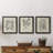 " Antique Black And White Botanical VII " 3 - Pieces-408395205-408394297