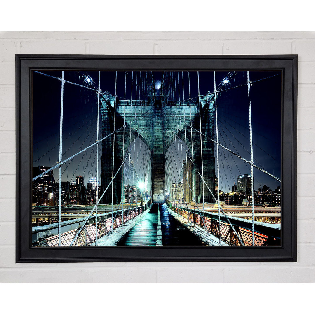 Brooklyn Bridge Walkway - Druck