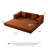 Sicilia Boneless 78.7'' Upholstered Convertible Sleeper Sofa Bed With 2 Pillows,Foldable Futon,Corduroy Sofa,Floor Lounge Couch-1388297615