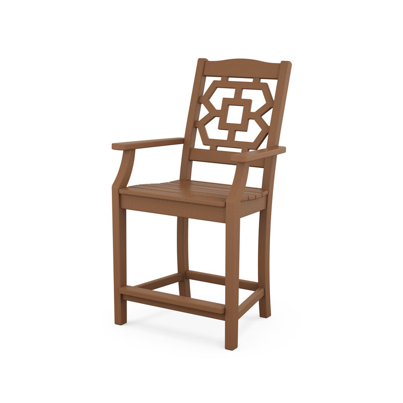 Chinoiserie 6 - Person Patio Dining Set, Teak