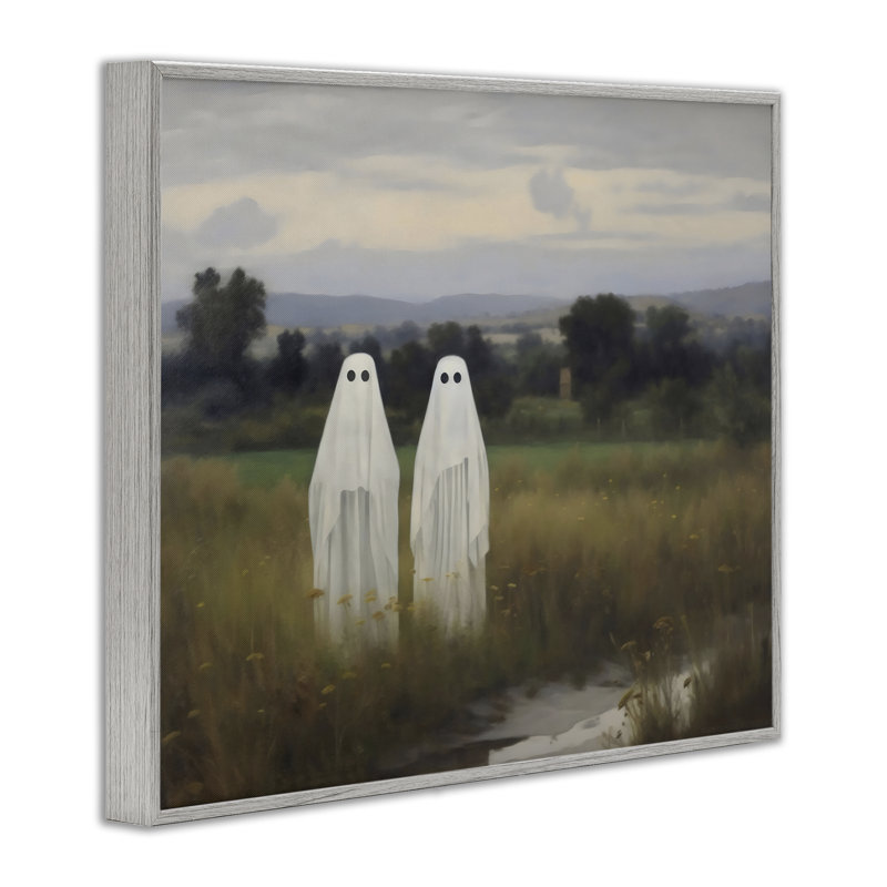 Ghost Duo in Giclee, encadré par LSR Design Studio, H 11 po x l 14 po, Estampe numérique Farmhouse