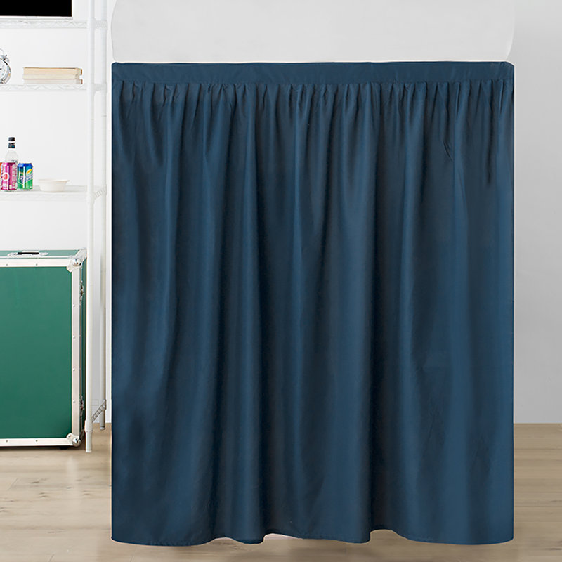 Jupe de lit Dorm, Bleu nuit, 60"