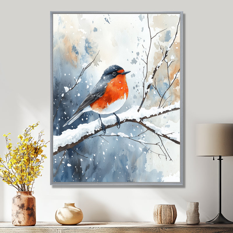 Kilraghts - Animals Wall Art Living Room, H 20 po x l 12 po, Impression encadrée flottante, Argent argent