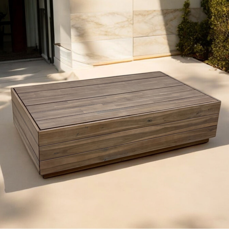 Altman Love Acacia Storage Coffee Table