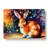 Rabbit Vol.1 Abstract - Wrapped Canvas Painting