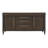 Herrick Reinaldo Glass Top 2 Door Buffet with Storage Drawers