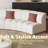 4-Piece Modern Curved Sofa