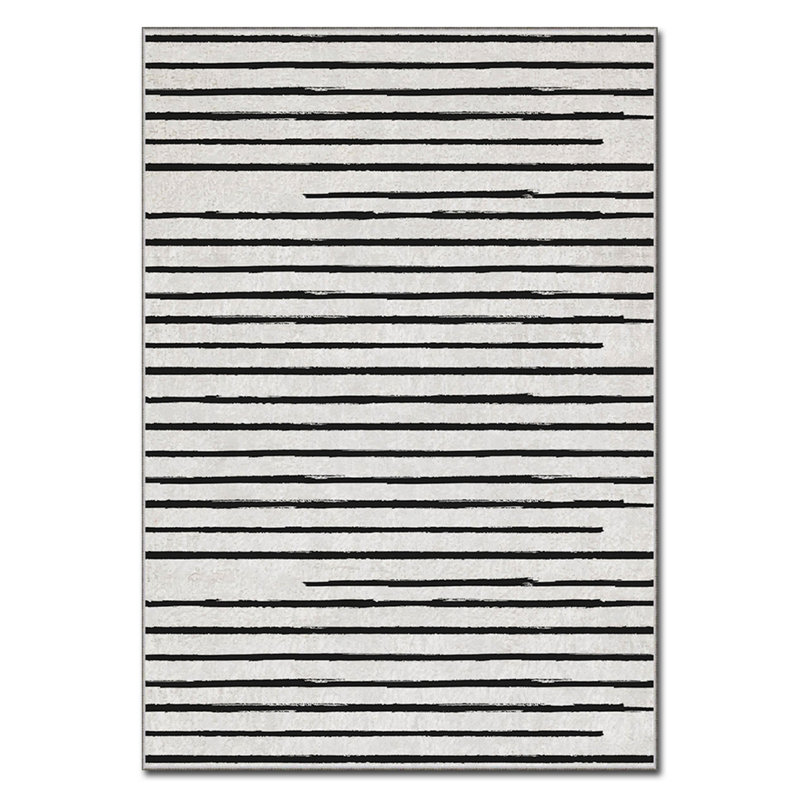 Luxurious Non-Slip Area Rug, 4.0 x 5.9 Feet, 100% Polyester, 740g/m² | Velvet Fabric with Digital Print | Easy-Clean Laminated Sponge Underside, Machine Washable | Perfect for Living Room, Bedroom & Home Decor