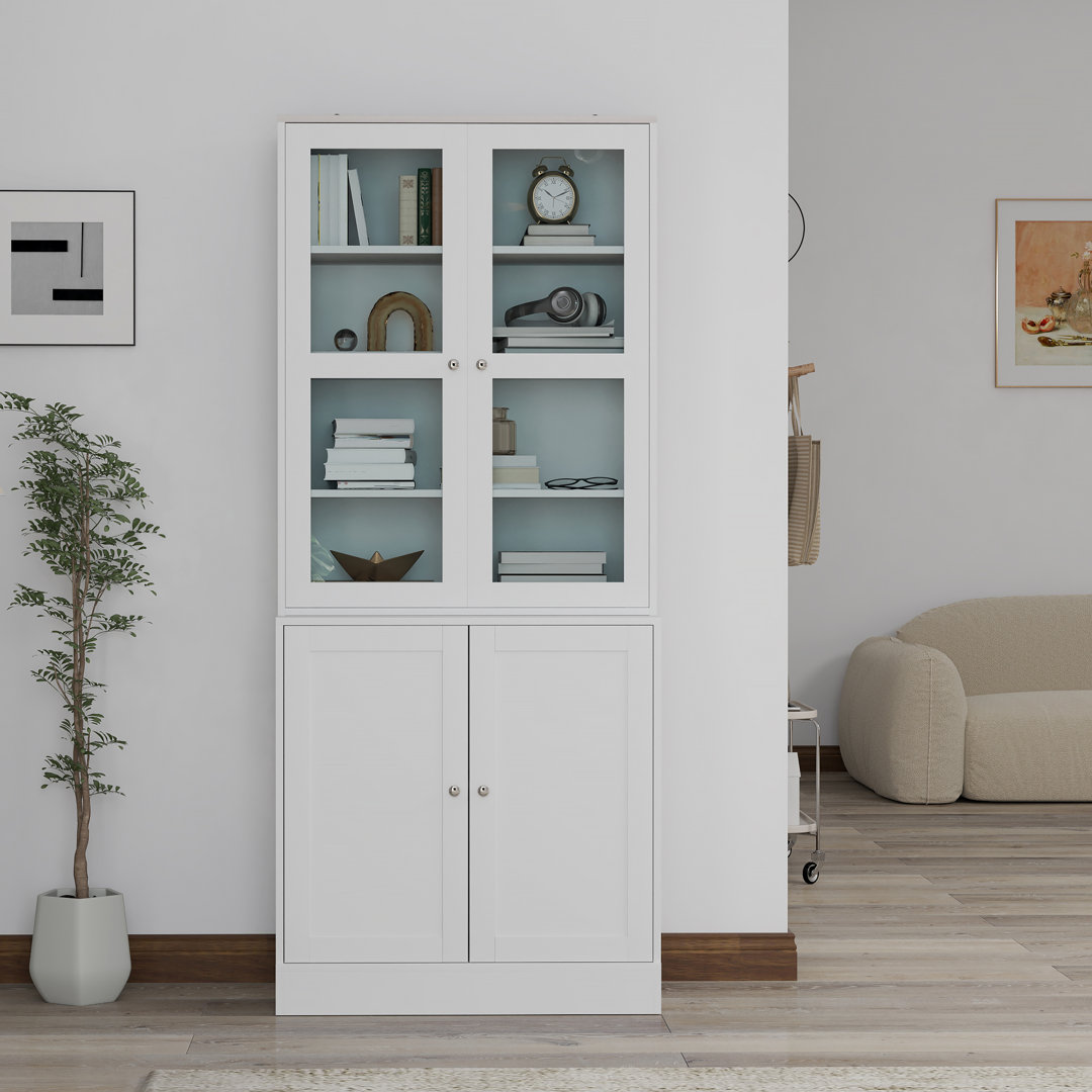 Birce 178.5cm H x 76cm W Cube Bookcase
