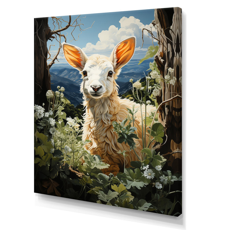 Impression sur toile Rollinsford Goat Mountain Explorer Pastoral I, Toile tendue, H 20 po x l 12 po x P 1 po