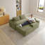 Canapé modulaire de 97 po, canapé modulaire Cloud avec assise profonde, canapé modulaire en forme de L moderne avec méridienne, canapé rembourré pour salon, sans assemblage-675986982