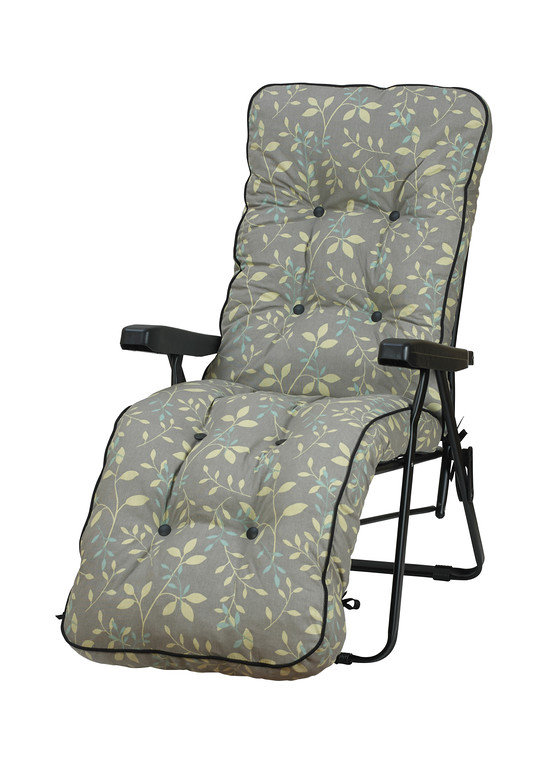 Farallones Reclining Zero Gravity with Cushions, Country Teal