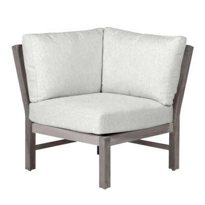 Club Teak Sectional Corner Chair