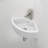 Efficient Space-saving Ceramic Sink Modern Design Wall-mounted