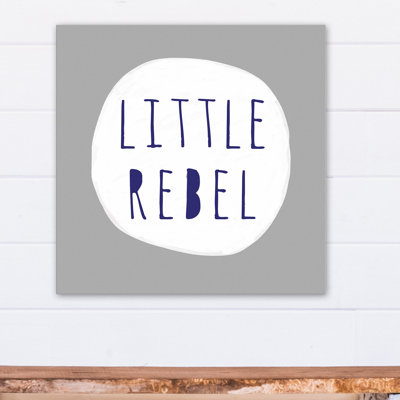 Mailer Text & Numbers Canvas Art