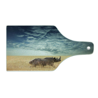 East Urban Home Glass Christam Cutting Board