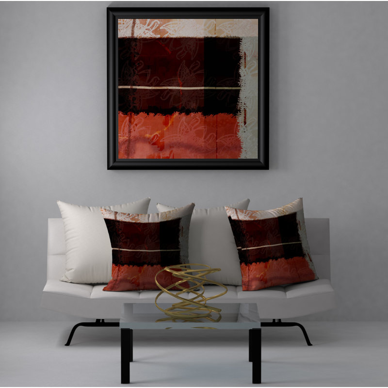 Housse de coussin carrée/insert, 20 po x 20 po