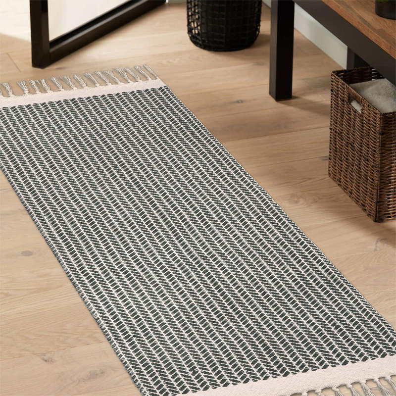 Tapis de salle de bain Boho, Rectangle 2 pi x 5 pi