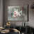 Walnut Floater Framed Canvas is out of stock