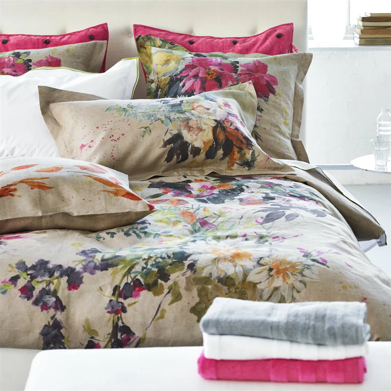 AUBRIET FUCHSIA STANDARD PILLOWCASE