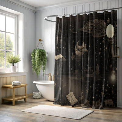 Rideau de douche Lynisha